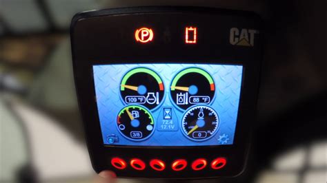 skid steer cat pantalla|Color LCD Advanced Display Monitor for Cat® D3 Skid Steer.